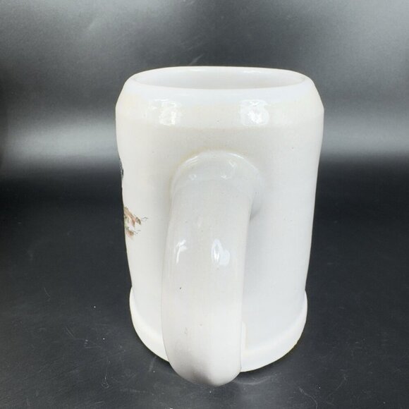 Vintage West Germany Stoneware Pottery Large Coffee Mug Cup Animal Hunting Scene - Picture 8 of 12